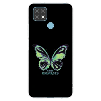 Picasee silikónový prehľadný obal pre Realme C21 - Diamanty Blue