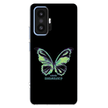 Picasee silikónový prehľadný obal pre Xiaomi 11T - Diamanty Blue