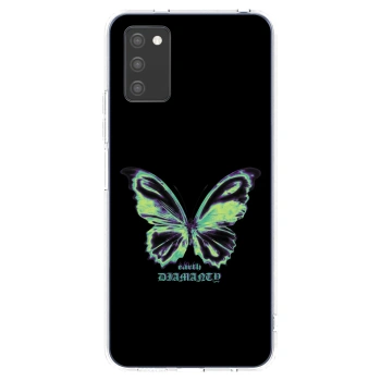 Obal pre Samsung Galaxy A03s A037G - Diamanty Blue
