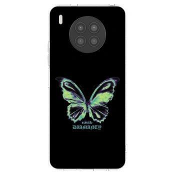 Picasee silikónový prehľadný obal pre Huawei Nova 8i - Diamanty Blue