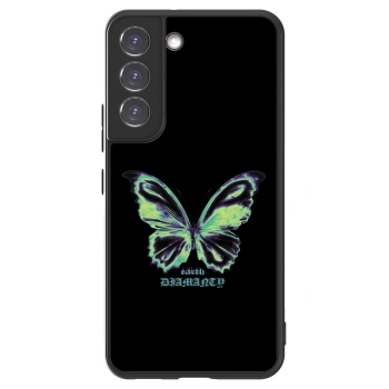 Picasee ULTIMATE CASE pro Samsung Galaxy S22 5G - Diamanty Blue