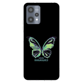 Picasee silikónový prehľadný obal pre Realme 9 Pro 5G - Diamanty Blue