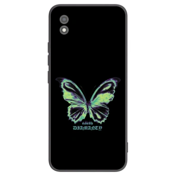 Picasee silikónový čierny obal pre Realme C11 (2021) - Diamanty Blue