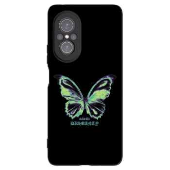 Picasee silikónový čierny obal pre Huawei Nova 9 SE - Diamanty Blue