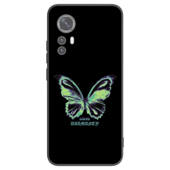 Picasee silikónový čierny obal pre Xiaomi 12 - Diamanty Blue