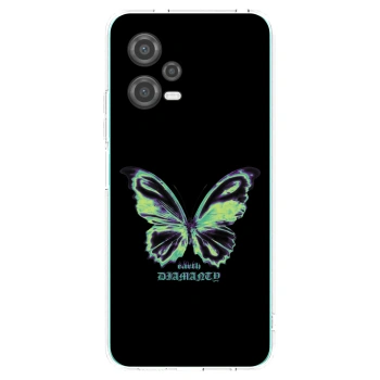 Picasee silikónový prehľadný obal pre Xiaomi Poco X5 - Diamanty Blue
