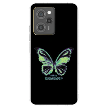 Picasee silikónový prehľadný obal pre Xiaomi Poco X5 Pro - Diamanty Blue