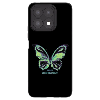 Picasee silikónový čierny obal pre Honor X8a - Diamanty Blue