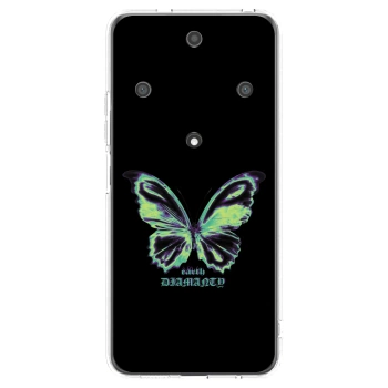 Picasee silikónový prehľadný obal pre Honor Magic5 Lite 5G - Diamanty Blue