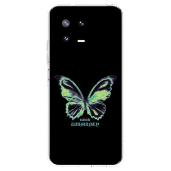 Picasee silikónový prehľadný obal pre Xiaomi 13 Pro - Diamanty Blue