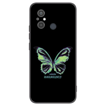 Picasee silikónový čierny obal pre Xiaomi Redmi 12C - Diamanty Blue