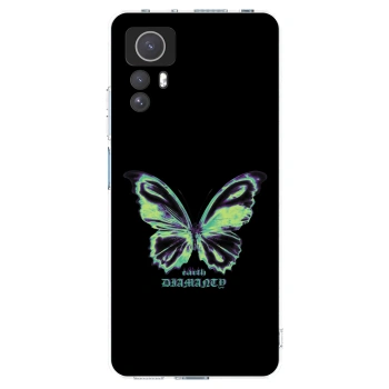 Picasee silikónový prehľadný obal pre Xiaomi Redmi Note 12S - Diamanty Blue