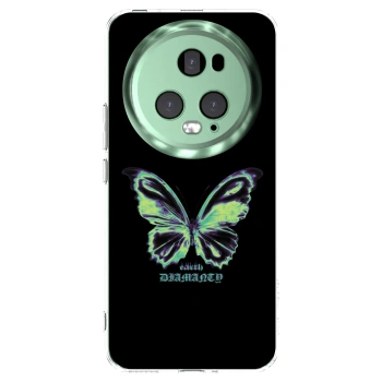 Picasee silikónový prehľadný obal pre Honor Magic5 Pro - Diamanty Blue