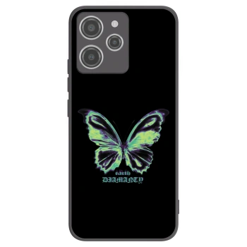 Picasee silikónový čierny obal pre Xiaomi Redmi 12 4G - Diamanty Blue