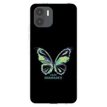 Picasee silikónový prehľadný obal pre Xiaomi Redmi A2 - Diamanty Blue