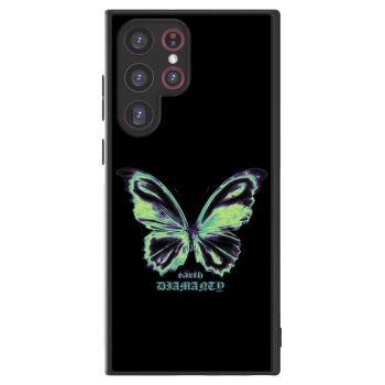 Picasee ULTIMATE CASE PowerShare pro Samsung Galaxy S22 Ultra 5G - Diamanty Blue