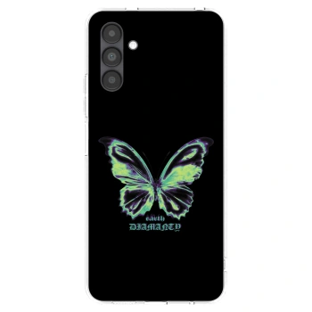Picasee silikónový prehľadný obal pre Samsung Galaxy A04s A047F - Diamanty Blue