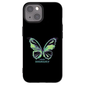 Picasee silikónový čierny obal pre Apple iPhone 15 - Diamanty Blue