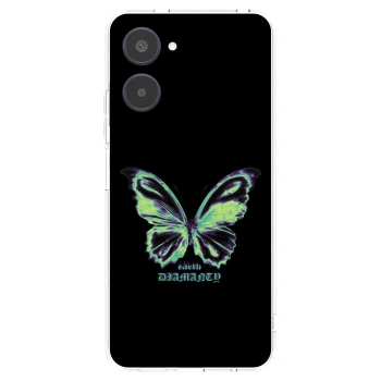 Picasee silikónový prehľadný obal pre Realme 10 4G - Diamanty Blue