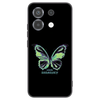 Picasee silikónový čierny obal pre Xiaomi Poco X6 - Diamanty Blue