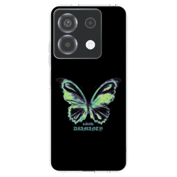 Picasee silikónový prehľadný obal pre Xiaomi Poco X6 - Diamanty Blue