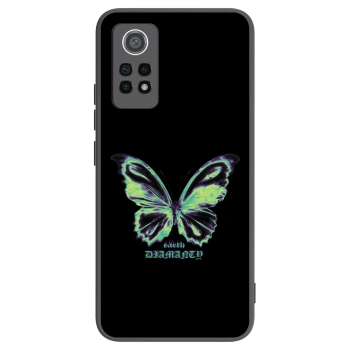 Picasee silikónový čierny obal pre Xiaomi Redmi Note 12 Pro 4G - Diamanty Blue