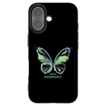 Picasee silikónový čierny obal pre Apple iPhone 16 - Diamanty Blue