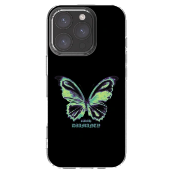 Picasee silikónový prehľadný obal pre Apple iPhone 16 Pro - Diamanty Blue