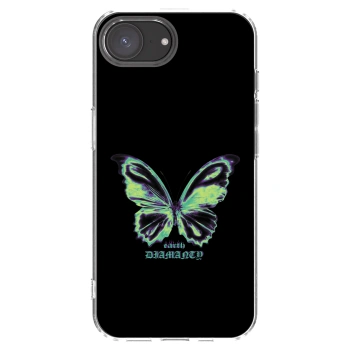 Picasee silikónový prehľadný obal pre Apple iPhone 16e - Diamanty Blue