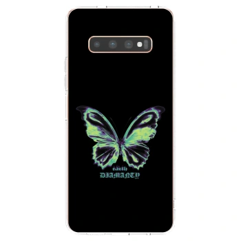 Picasee silikónový prehľadný obal pre Samsung Galaxy S10 Plus G975 - Diamanty Blue