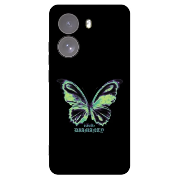 Picasee silikónový čierny obal pre Xiaomi Poco X7 - Diamanty Blue