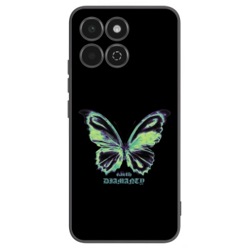 Picasee silikónový čierny obal pre Honor 200 Smart 5G - Diamanty Blue