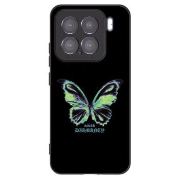 Picasee silikónový čierny obal pre Xiaomi 15 - Diamanty Blue