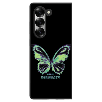 Obal pre Samsung Galaxy Z Fold6 5G - Diamanty Blue