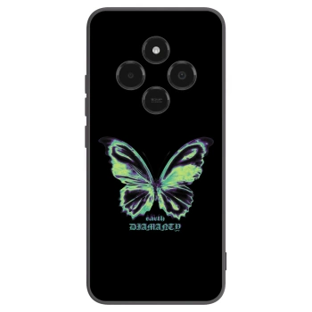 Picasee silikónový čierny obal pre Xiaomi Poco C75 - Diamanty Blue