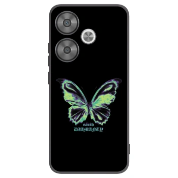 Picasee silikónový čierny obal pre Xiaomi Poco F6 - Diamanty Blue