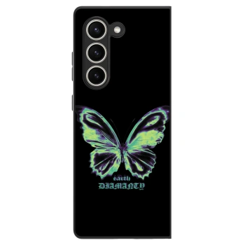Obal pre Samsung Galaxy Z Fold5 5G - Diamanty Blue