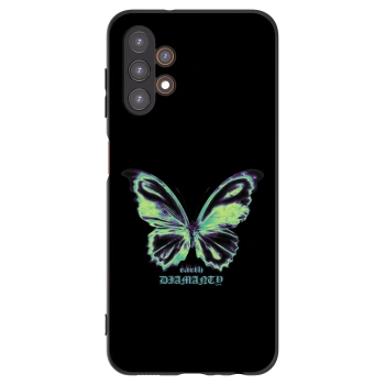 Picasee silikónový čierny obal pre Samsung Galaxy A13 5G - Diamanty Blue