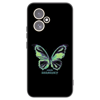 Picasee silikónový čierny obal pre Honor 400 5G - Diamanty Blue