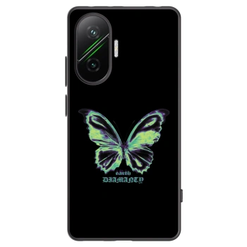 Picasee silikónový čierny obal pre Xiaomi Poco F7 5G - Diamanty Blue