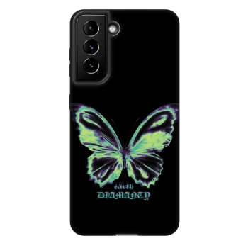 Obal pre Samsung Galaxy S21 FE 5G - Diamanty Blue
