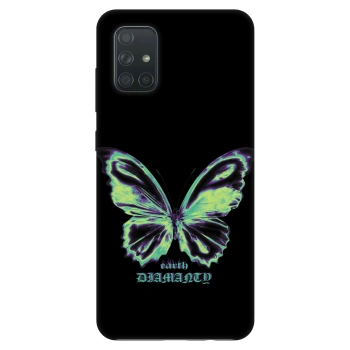 Obal pre Samsung Galaxy A71 A715F - Diamanty Blue