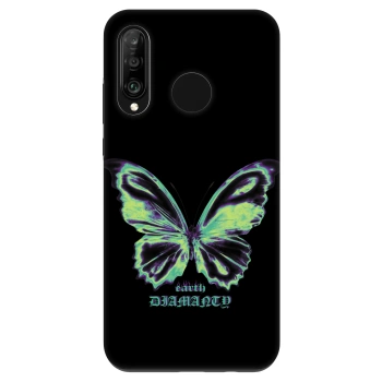 Obal pre Huawei P30 Lite - Diamanty Blue