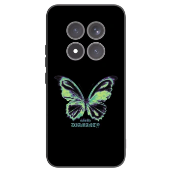 Picasee silikónový čierny obal pre Xiaomi Redmi Note 15 Pro+ - Diamanty Blue