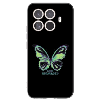 Picasee silikónový čierny obal pre Xiaomi 15T Pro - Diamanty Blue