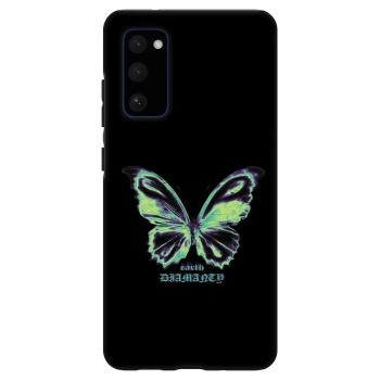 Picasee Fashion Case pre Samsung Galaxy S20 FE - Diamanty Blue