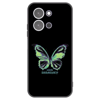 Picasee silikónový čierny obal pre Xiaomi Redmi 15C 5G - Diamanty Blue