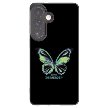 Picasee silikónový čierny obal pre Samsung Galaxy S26+ - Diamanty Blue