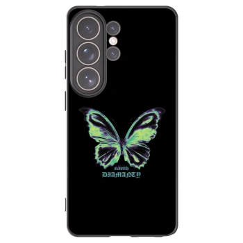 Picasee silikónový čierny obal pre Samsung Galaxy S26 Ultra - Diamanty Blue