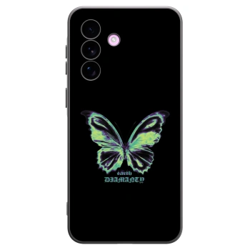 Picasee silikónový čierny obal pre Samsung Galaxy A57 5G - Diamanty Blue